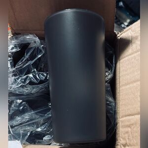 Bulk of New plastic drinking cups 24 of them from Target Black Tumblers,